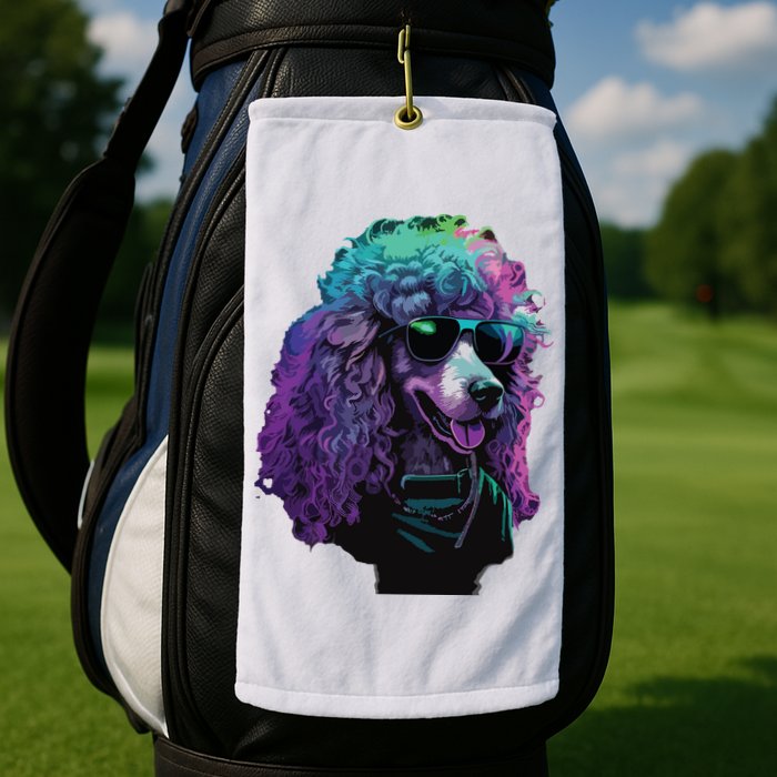 Standard Poodle Dogs Standard Poodles Golf Towel