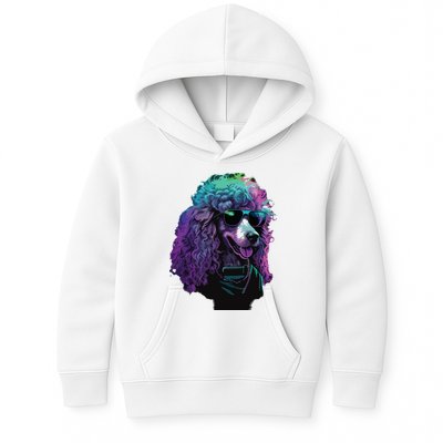 Standard Poodle Dogs Standard Poodles Kids Hoodie