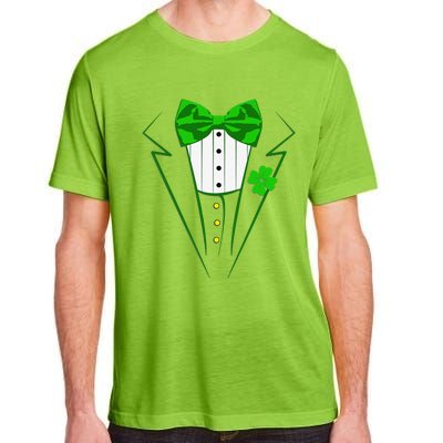 Saint Patrick's Day Suituxedo Costume Design Party Outfit Adult ChromaSoft Performance T-Shirt