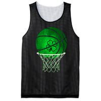 St Patricks Day Shamrock Basketball Irish Mesh Reversible Basketball Jersey Tank