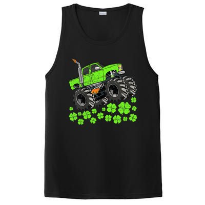 St Patricks Day Lucky Monster Truck PosiCharge Competitor Tank