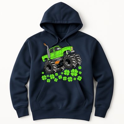 St Patricks Day Lucky Monster Truck Hoodie