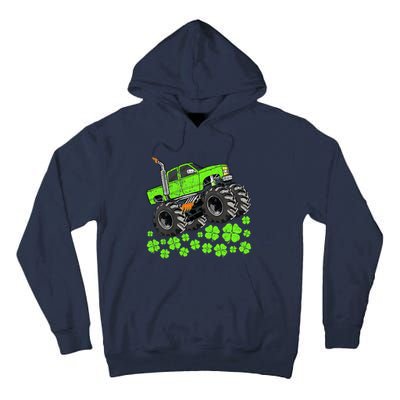 St Patricks Day Lucky Monster Truck Tall Hoodie