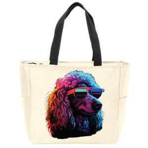 Standard Poodle Dogs Standard Poodles Zip Tote Bag