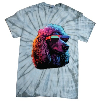 Standard Poodle Dogs Standard Poodles Tie-Dye T-Shirt