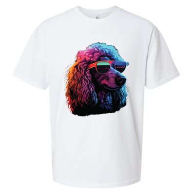 Standard Poodle Dogs Standard Poodles Sueded Cloud Jersey T-Shirt