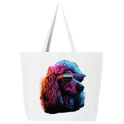 Standard Poodle Dogs Standard Poodles 25L Jumbo Tote