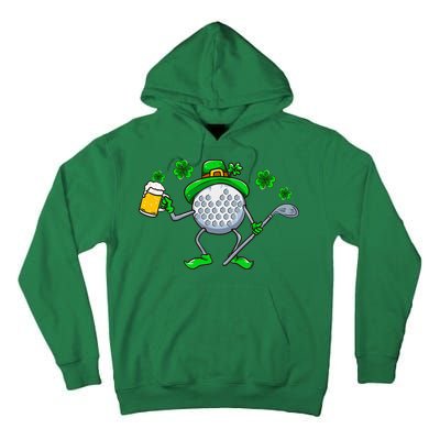 St Patricks Day Golf Golfing Irish Golfer Beer Humor Tall Hoodie