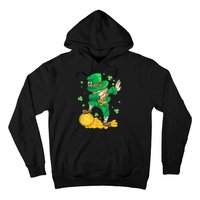 St Patrick Day Dabbing Leprechaun Irish Gift Hoodie