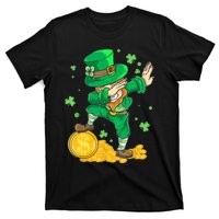 St Patrick Day Dabbing Leprechaun Irish Gift T-Shirt