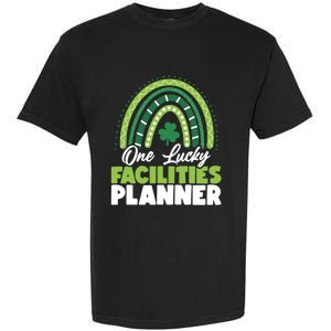 St Patricks Day One Lucky Facilities Planner Gift Garment-Dyed Heavyweight T-Shirt