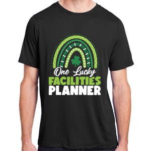 St Patricks Day One Lucky Facilities Planner Gift Adult ChromaSoft Performance T-Shirt