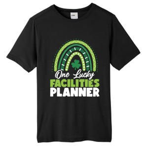 St Patricks Day One Lucky Facilities Planner Gift Tall Fusion ChromaSoft Performance T-Shirt