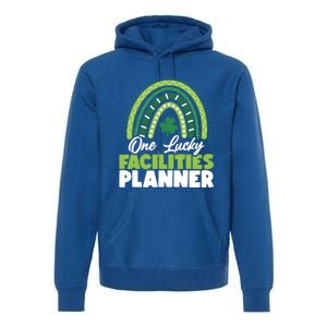 St Patricks Day One Lucky Facilities Planner Gift Premium Hoodie