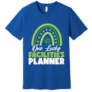 St Patricks Day One Lucky Facilities Planner Gift Premium T-Shirt