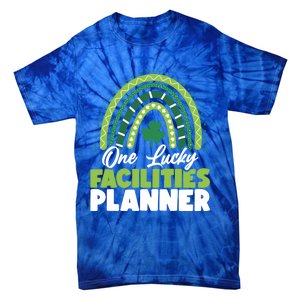 St Patricks Day One Lucky Facilities Planner Gift Tie-Dye T-Shirt