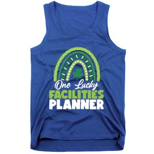 St Patricks Day One Lucky Facilities Planner Gift Tank Top