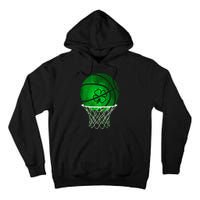 St Patricks day Shamrock Basketball Irish Tall Hoodie