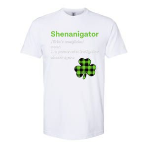 Saint Patrick's Day Gifts Shenanigator Funny Shenanigans Softstyle CVC T-Shirt