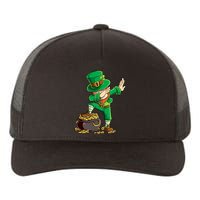 St Patricks Day Dabbing Leprechaun Boys Kids Men Dab Youth Yupoong Adult 5-Panel Trucker Hat