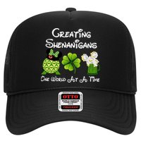 St Patrick's Day Epcot Creating Shenanigans One World At A Time Trucker Hat