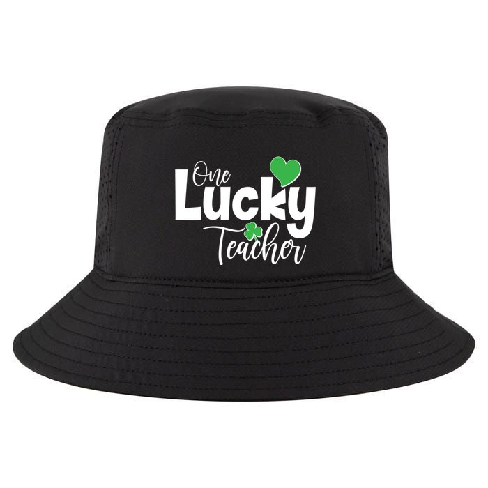 St Patricks Day One Lucky Teacher Cool Comfort Performance Bucket Hat