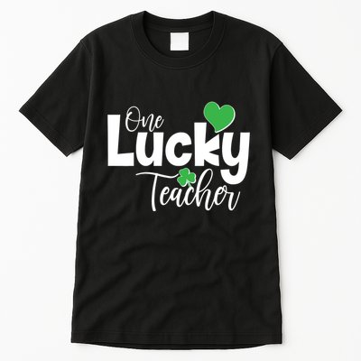 St Patricks Day One Lucky Teacher Tall T-Shirt