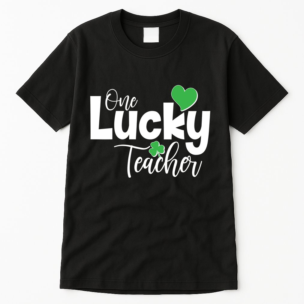 St Patricks Day One Lucky Teacher Tall T-Shirt