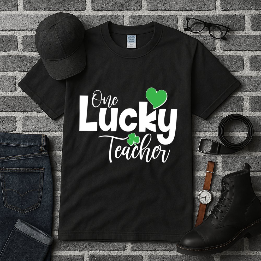 St Patricks Day One Lucky Teacher Tall T-Shirt