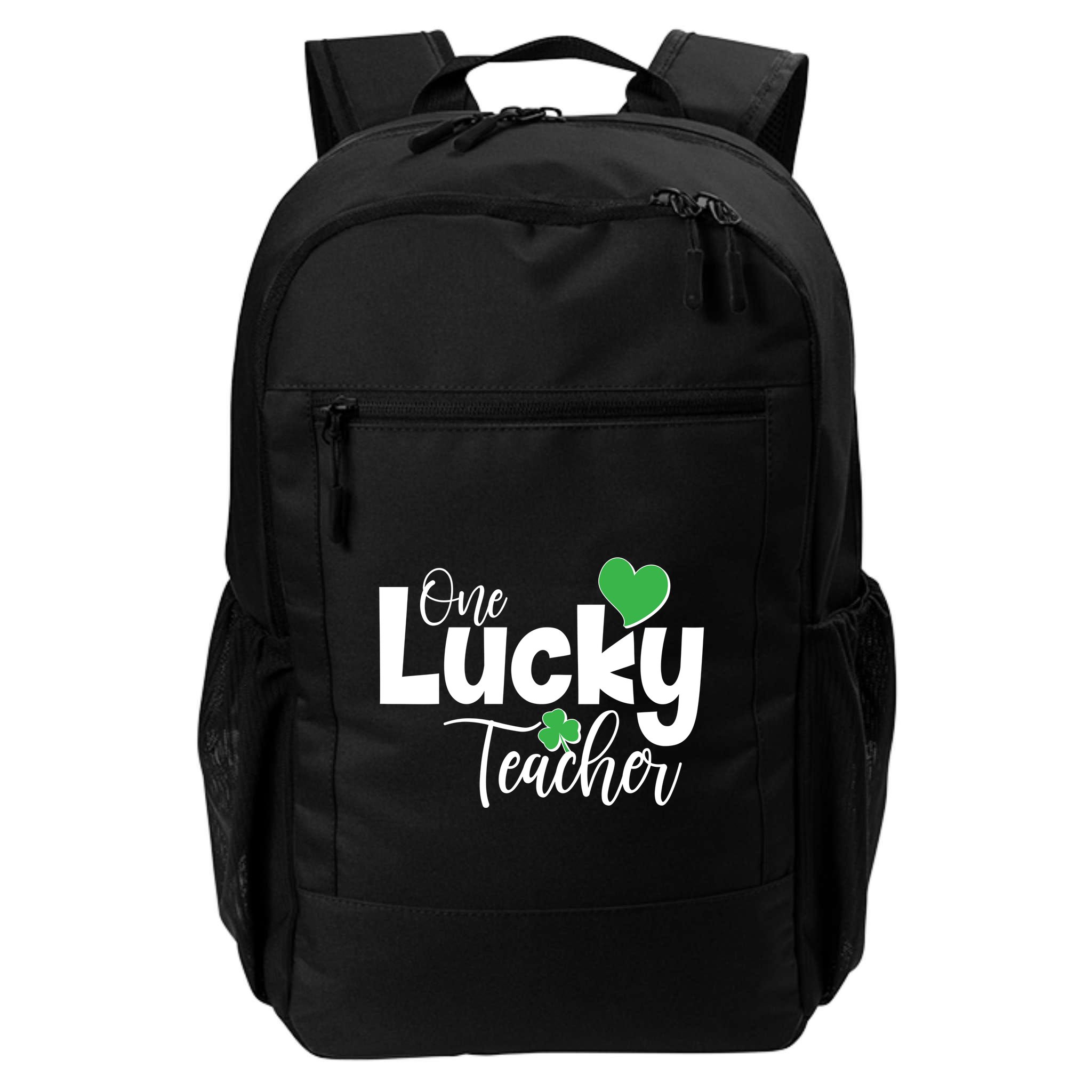 St Patricks Day One Lucky Teacher Backpack