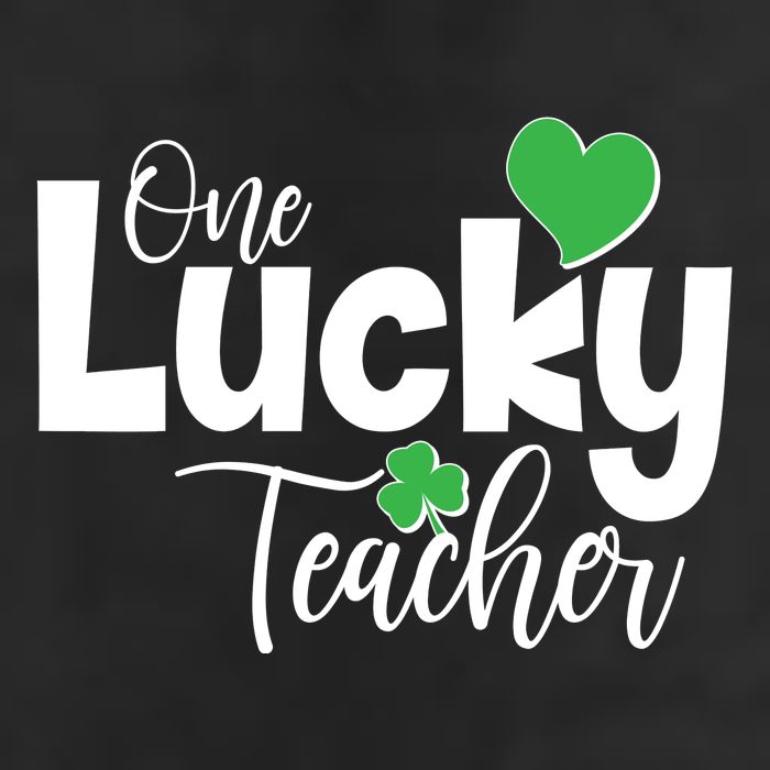 St Patricks Day One Lucky Teacher 25L Jumbo Tote