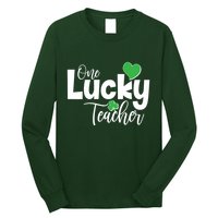 St Patricks Day One Lucky Teacher Long Sleeve Shirt