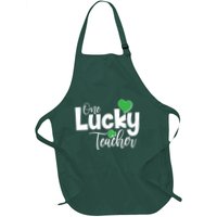 St Patricks Day One Lucky Teacher Apron