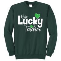 St Patricks Day One Lucky Teacher Sweatshirt