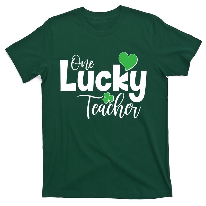 St Patricks Day One Lucky Teacher T-Shirt