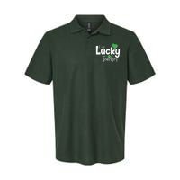 St Patricks Day One Lucky Teacher Softstyle Adult Sport Polo