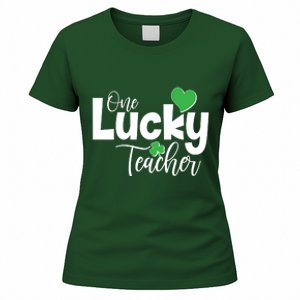 St Patricks Day One Lucky Teacher Women's T-Shirt