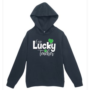 St Patricks Day One Lucky Teacher Urban Pullover Hoodie