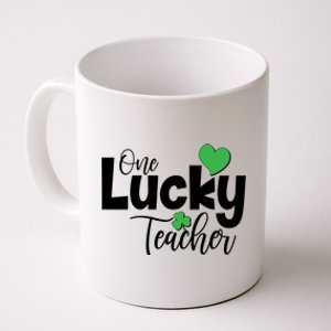 St Patricks Day One Lucky Teacher Coffee Mug