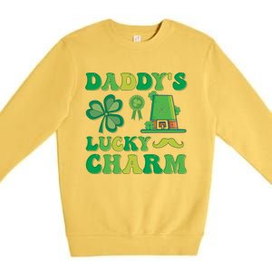 St Patricks Day Charm Gift Premium Crewneck Sweatshirt