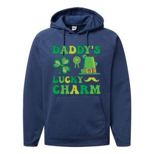 St Patricks Day Charm Gift Performance Fleece Hoodie