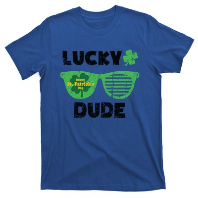 St Patrick's Day Vintage Funny Irish Lucky Dude Cute Gift T-Shirt