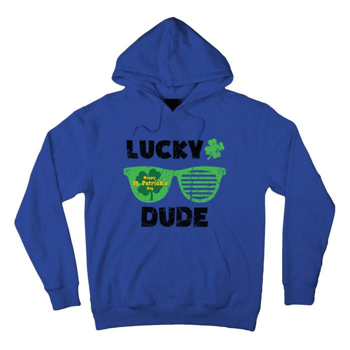 St Patrick's Day Vintage Funny Irish Lucky Dude Cute Gift Tall Hoodie