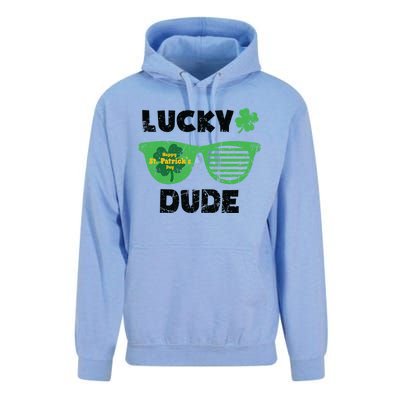 St Patrick's Day Vintage Funny Irish Lucky Dude Cute Gift Unisex Surf Hoodie