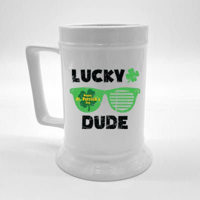 St Patrick's Day Vintage Funny Irish Lucky Dude Cute Gift Beer Stein