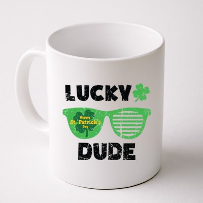 St Patrick's Day Vintage Funny Irish Lucky Dude Cute Gift Coffee Mug