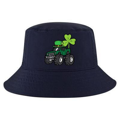 St Patrick Day Monster Truck Saint Pattys Irish Boy Cool Comfort Performance Bucket Hat