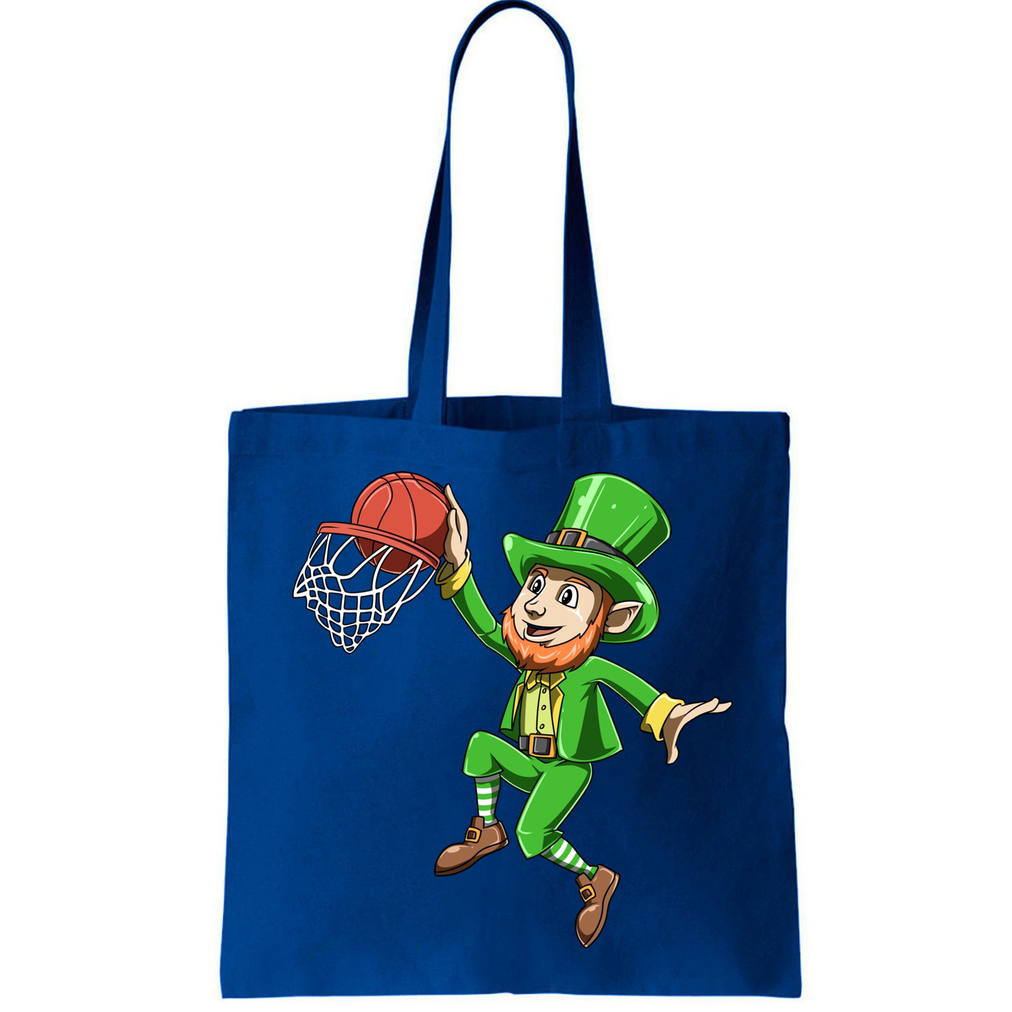 St Patrick's Day Basketball Irish Basketball Dunk Leprechaun Great Gift Bag