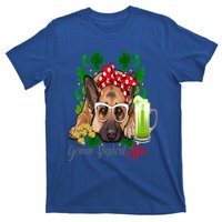 St Patrick's Day Irish Saint Patrick Shamrock Gsd Mom Funny Gift T-Shirt