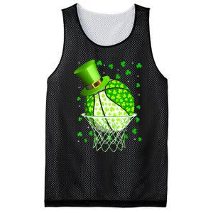 St Patricks Day Shamrock Basketball Irish Mesh Reversible Basketball Jersey Tank